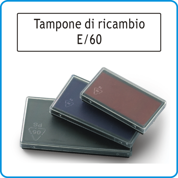 Tampone di ricambio Colop E/60