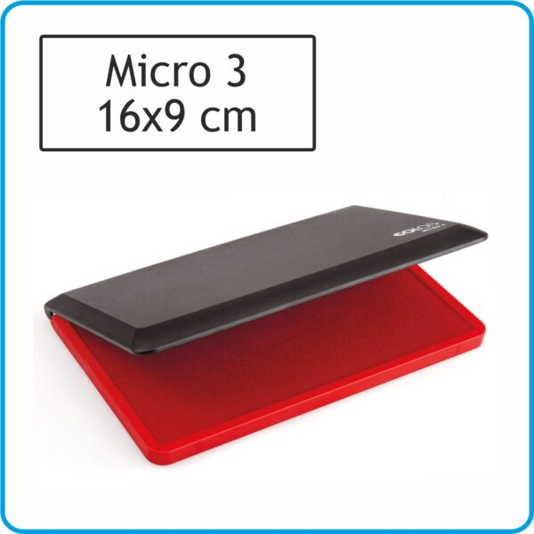 Cuscinetto per timbri Colop Micro 3 ROSSO